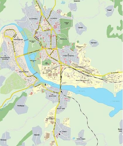 Списък на районите